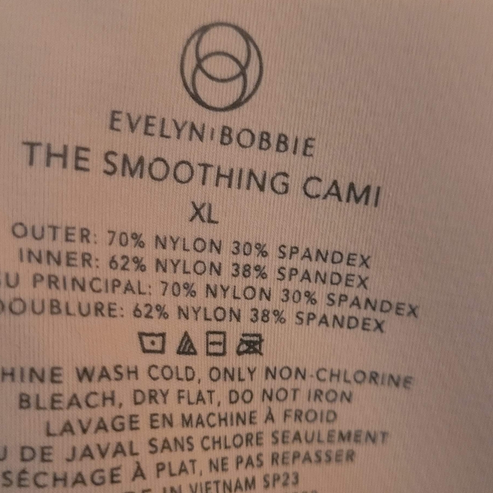 EVELYN & BOBBIE IYKYK. Comfort Contour Nude Smoothing Cami with Built-In Cups - Picture 3 of 5